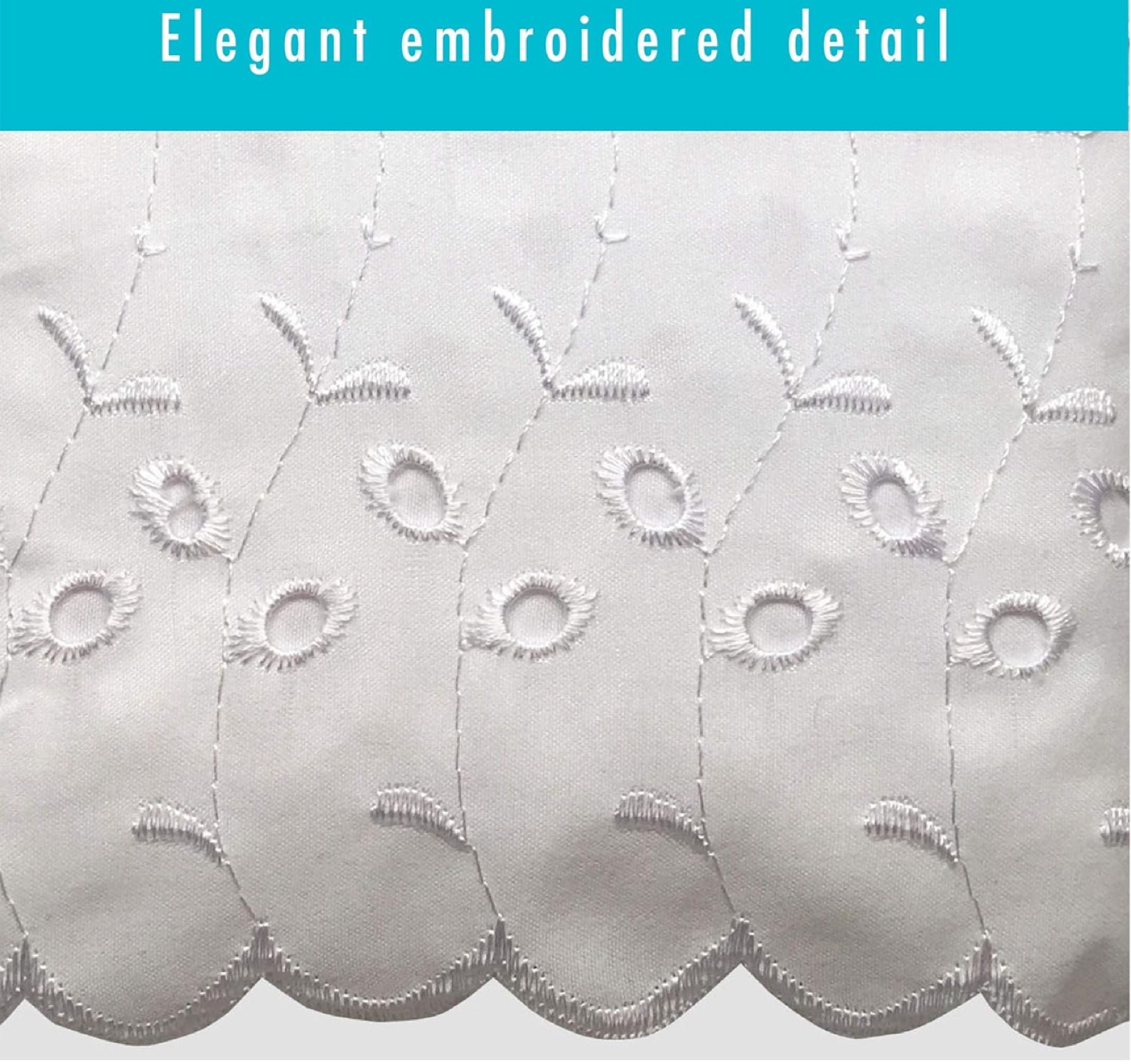 Levinson 14" Ruffled Eyelet Bed Skirt - photo 2