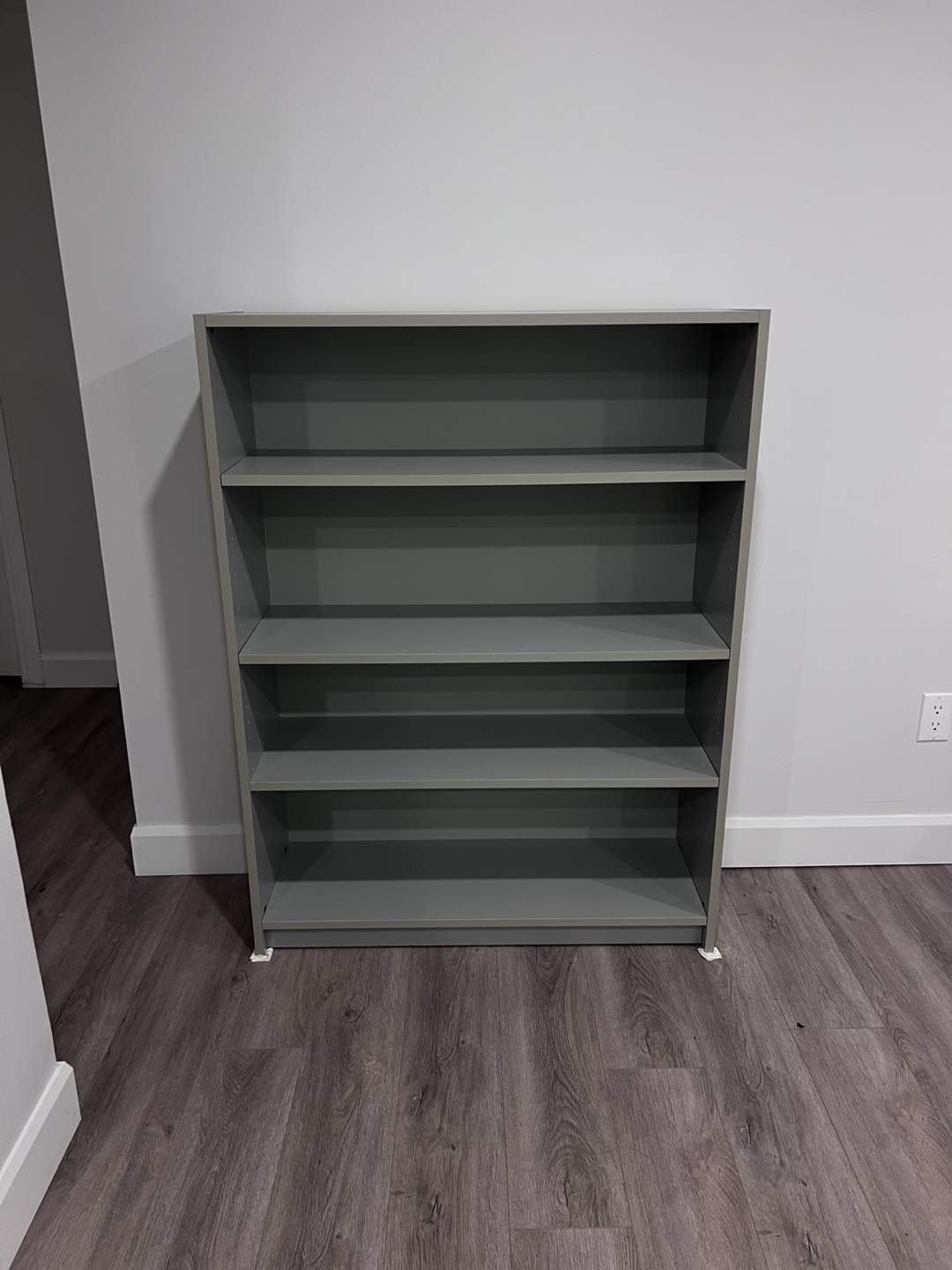 Grey Bookshelf