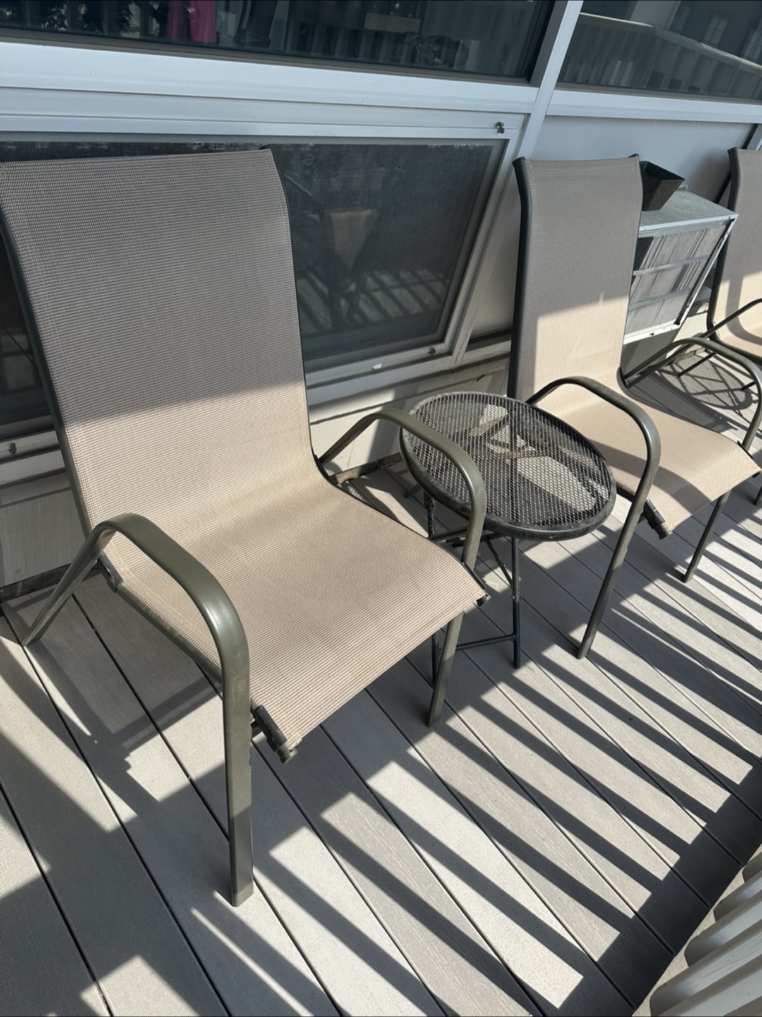 Outdoor Patio Chairs and Table Set