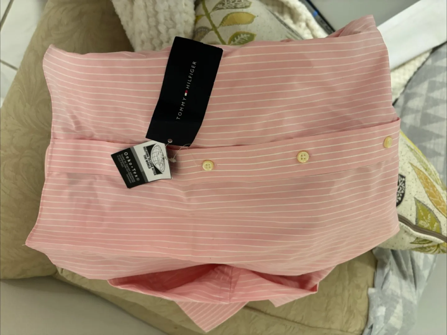 Tommy Hilfiger Striped Button-Up Shirt image indicator(2)