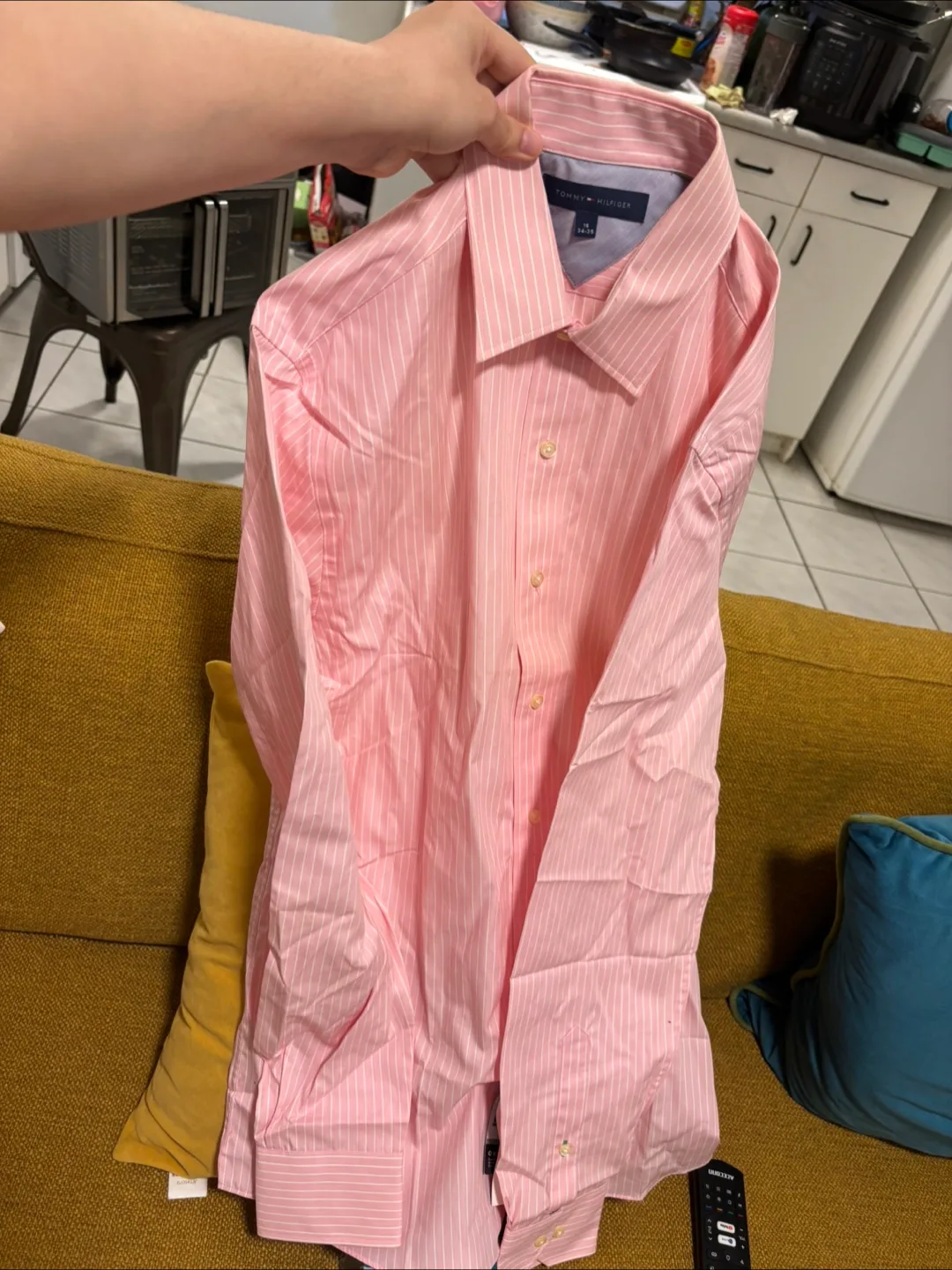 Tommy Hilfiger Striped Button-Up Shirt thumbnail