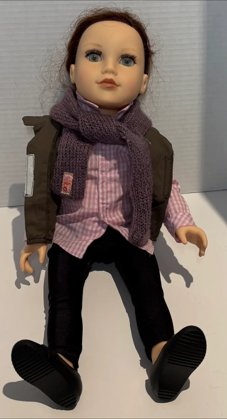 Journey Girl Doll 18" Green Eyes Winter Outfit - Kelsey image indicator(3)