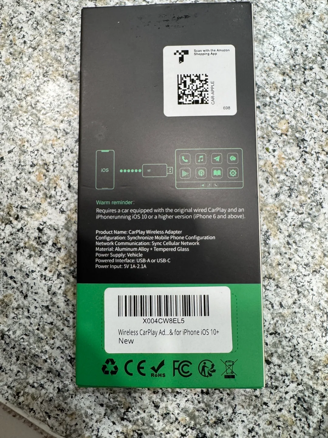 Wireless CarPlay Adapter image indicator(3)