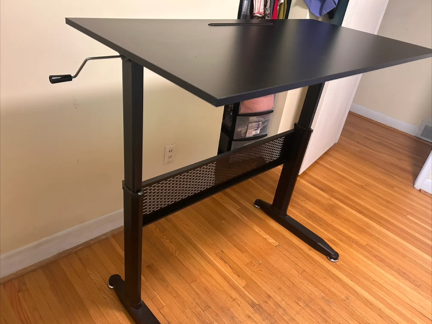 Black Manual sit/ stand desk image indicator(5)