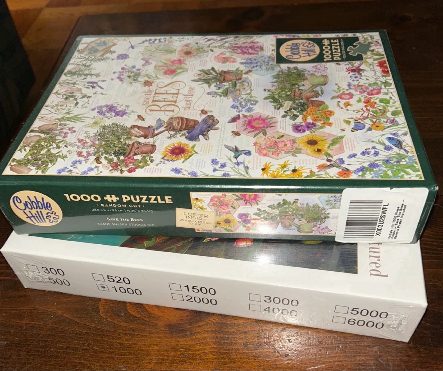 Two NEW in Packaging 1,000-Piece Jigsaw Puzzles image indicator(2)