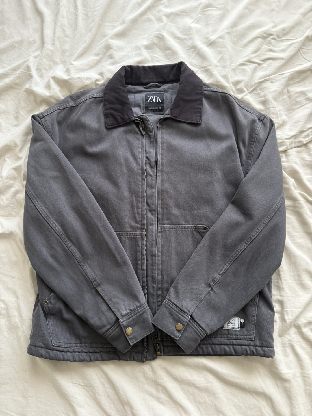 Gray ZARA Jacket