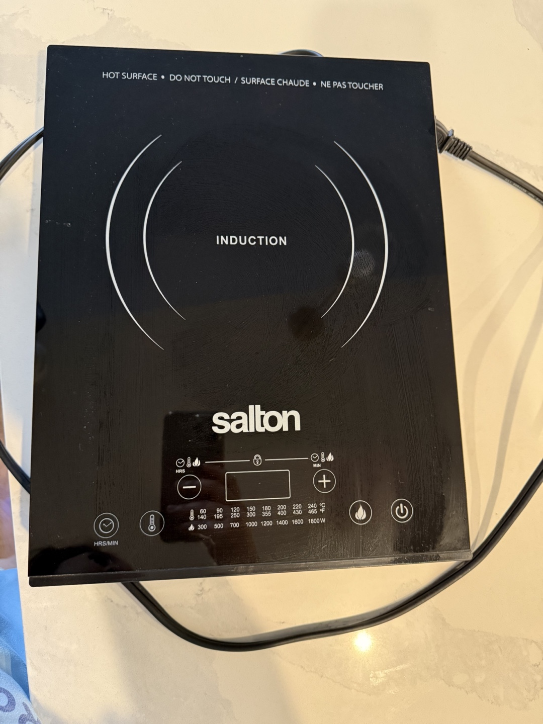 Salton Induction Cooktop