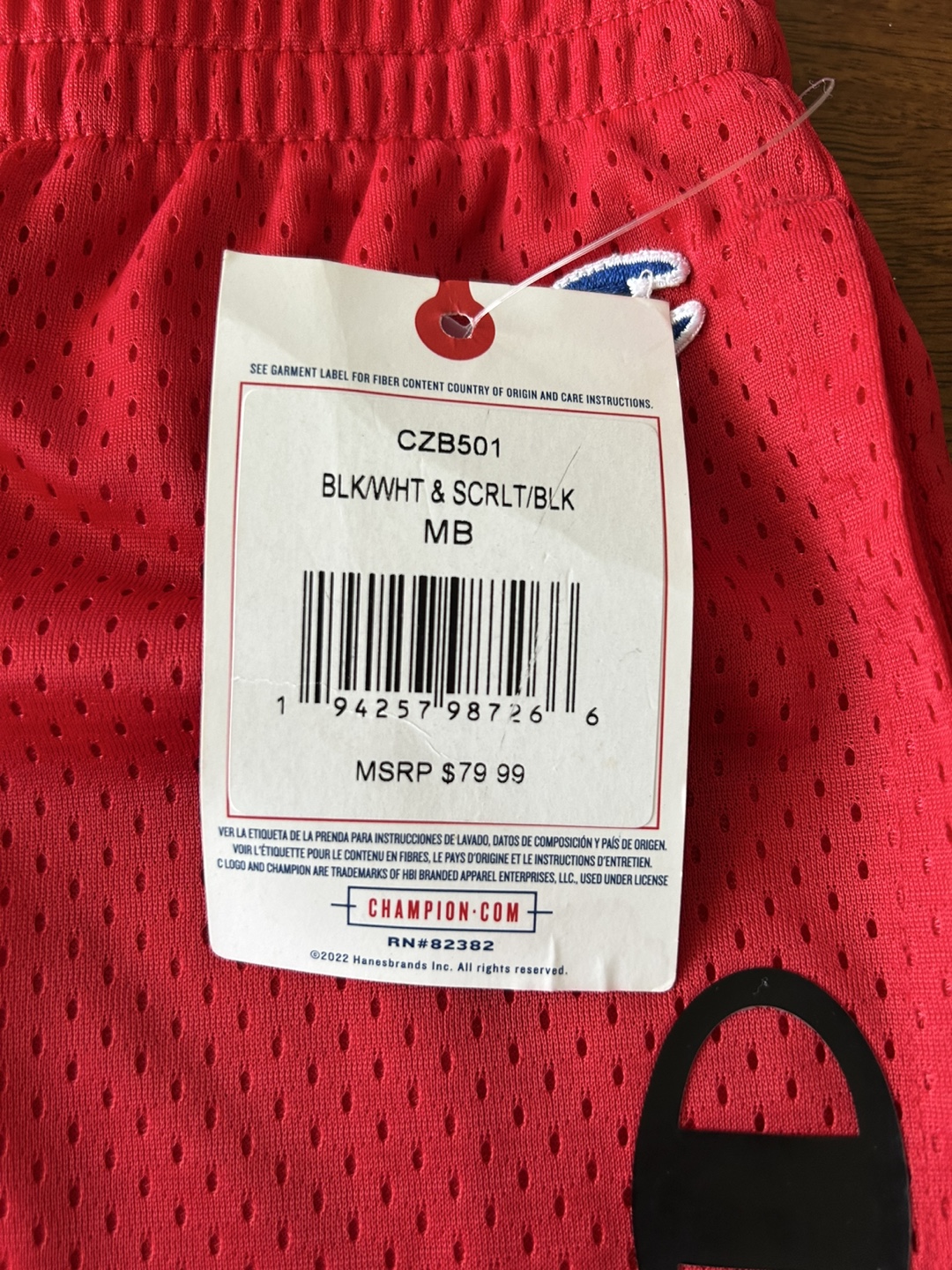 Champion boys Shorts - Red - photo 2