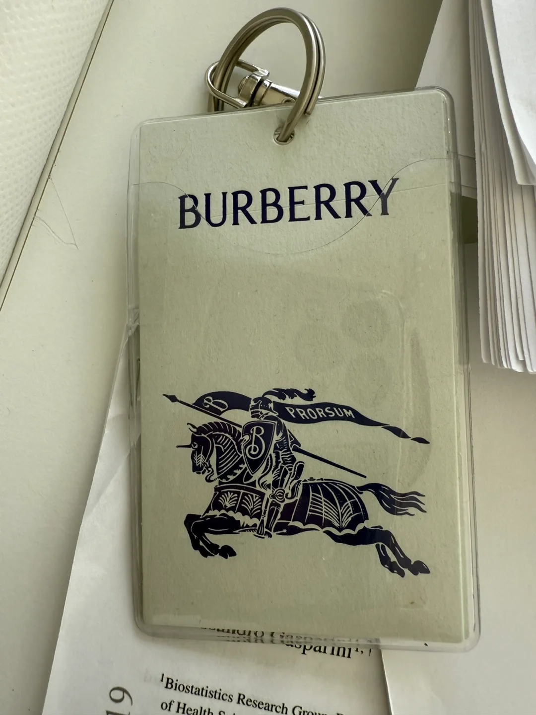 Burberry Keychain thumbnail