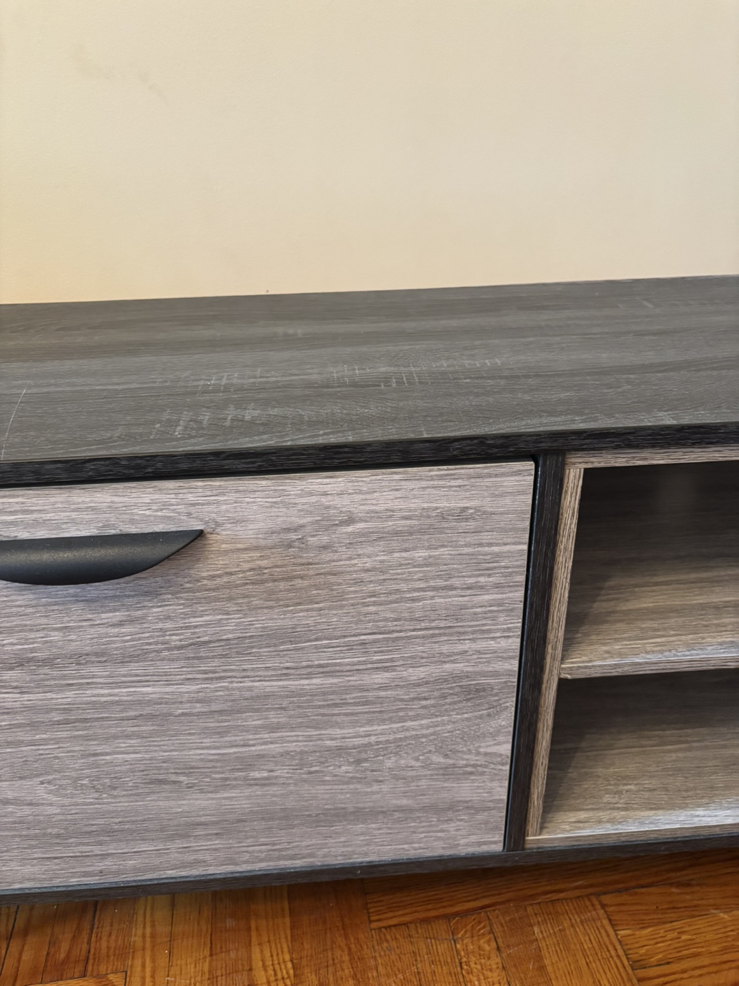 Modern TV stand with storage - photo 5