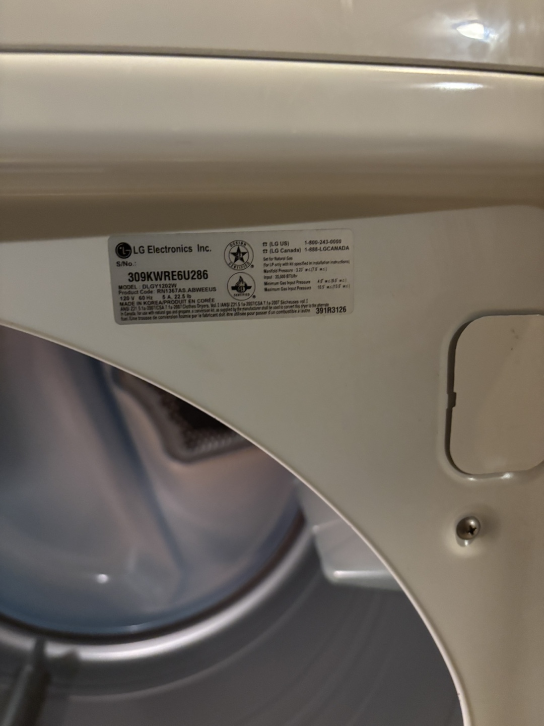 LG Dryer Machine - photo 5