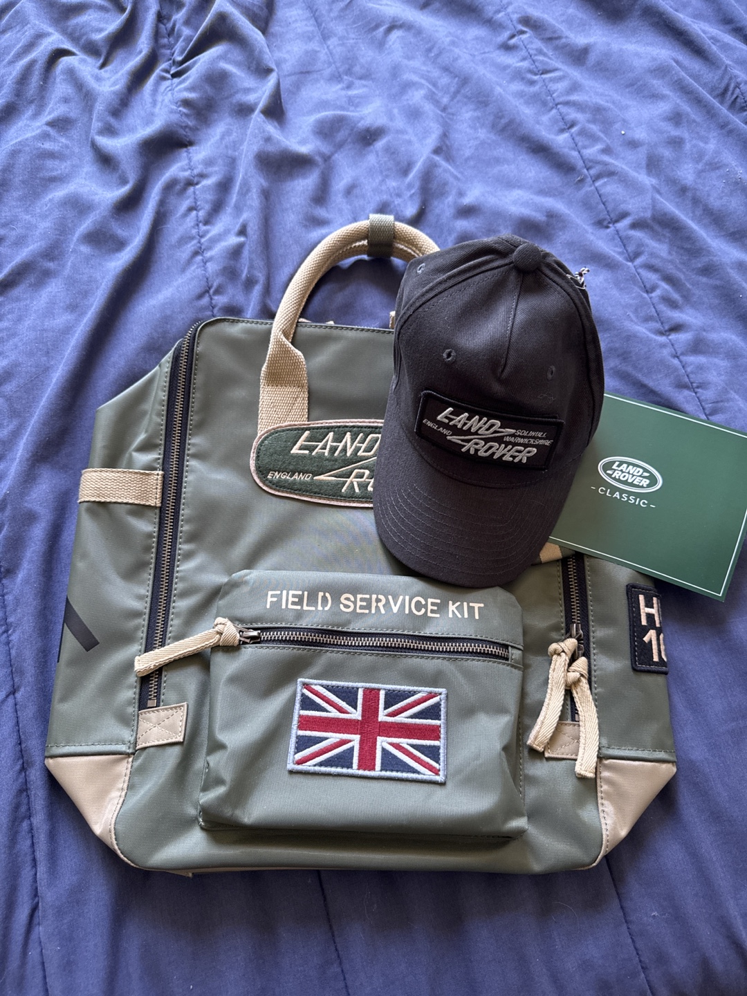 Land Rover Classic Bundle - Bag, Hat & Keychain