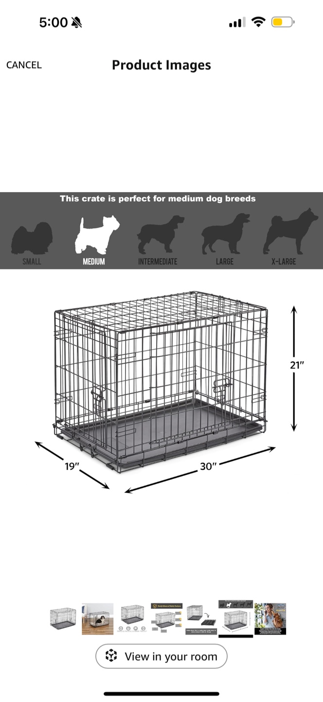 Medium Dog Crate
