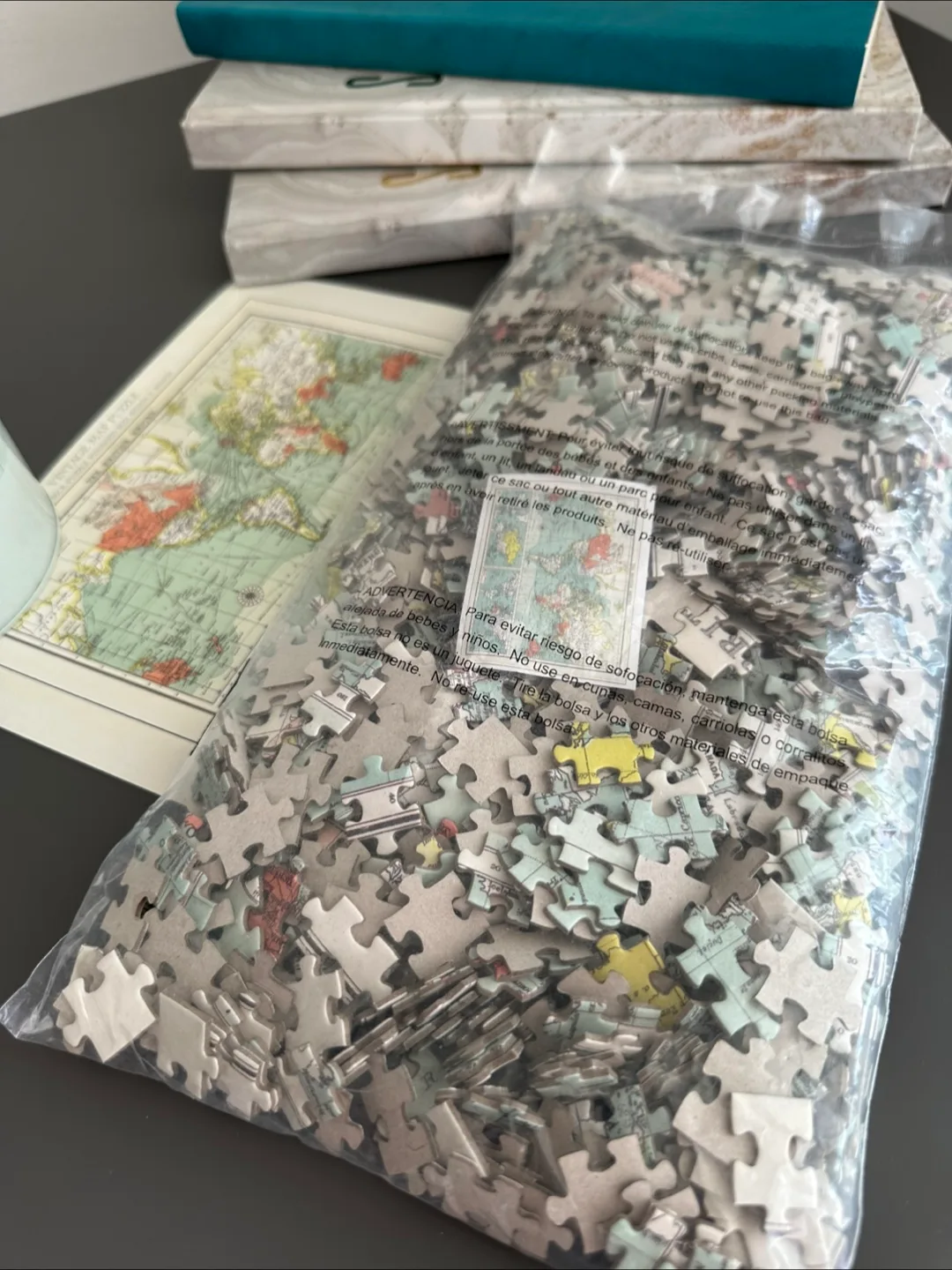 Vintage Map Puzzle image indicator(2)