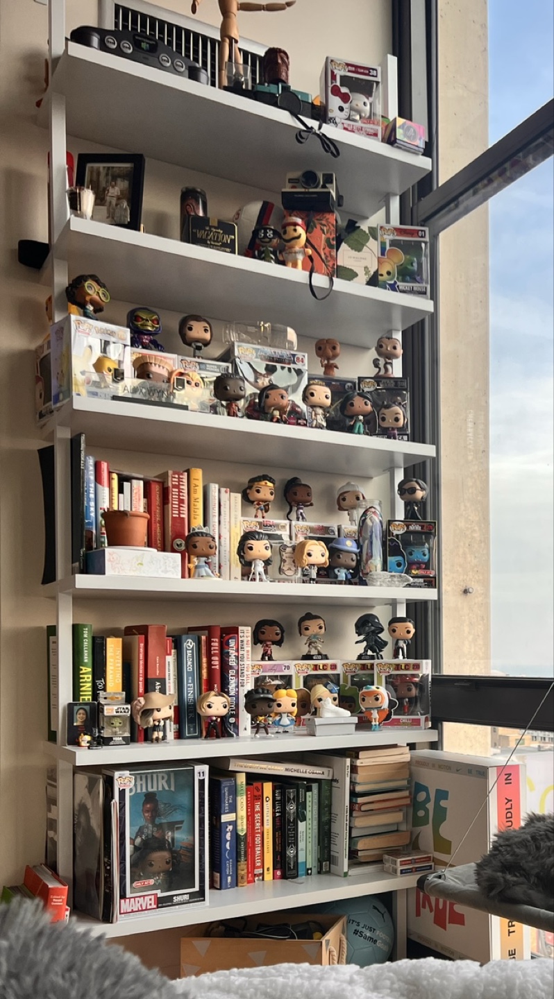 White Bookshelf