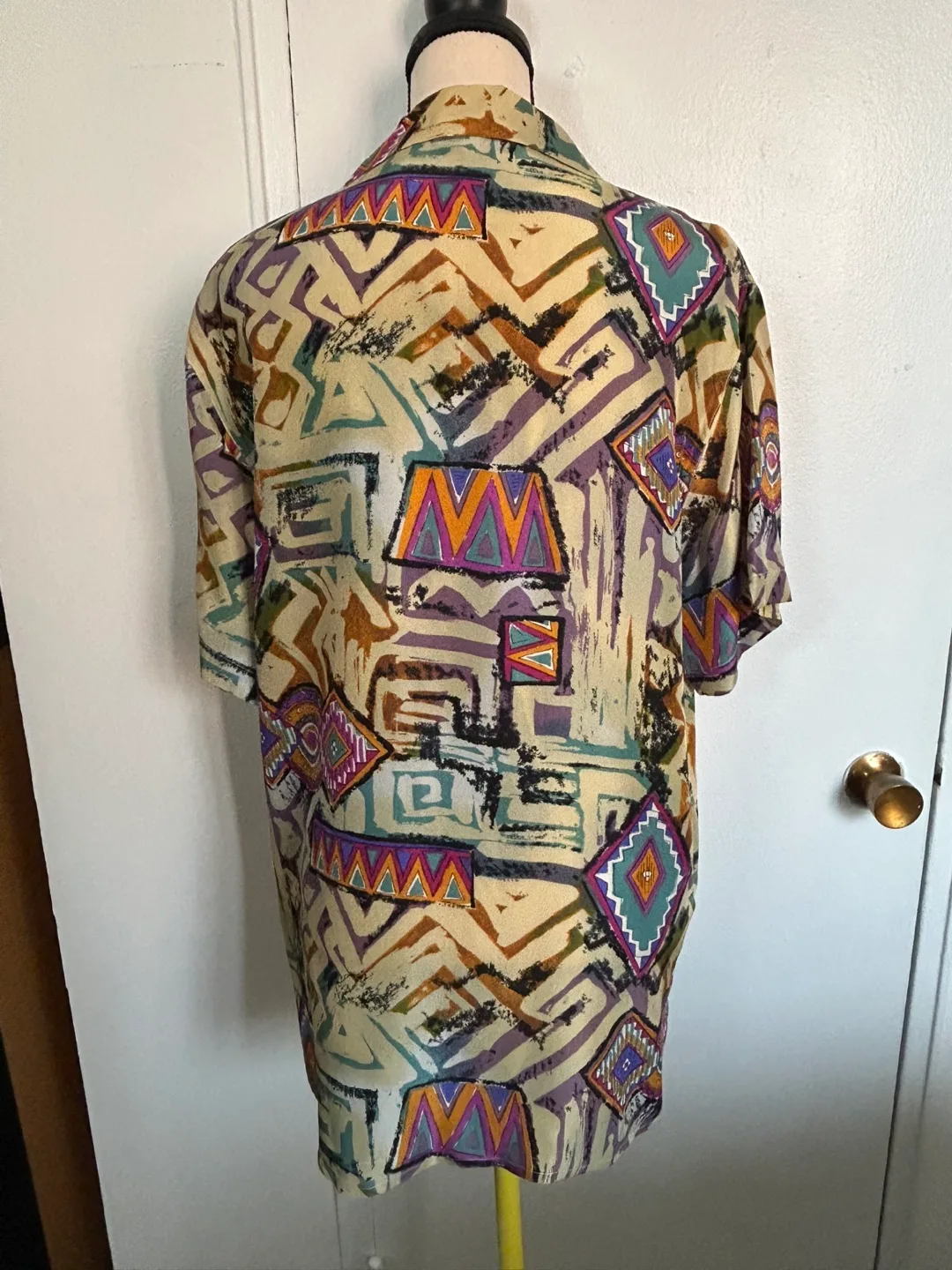 100% Silk, S/S, Shirt by Arnold Zimberg New York Silks image indicator(3)