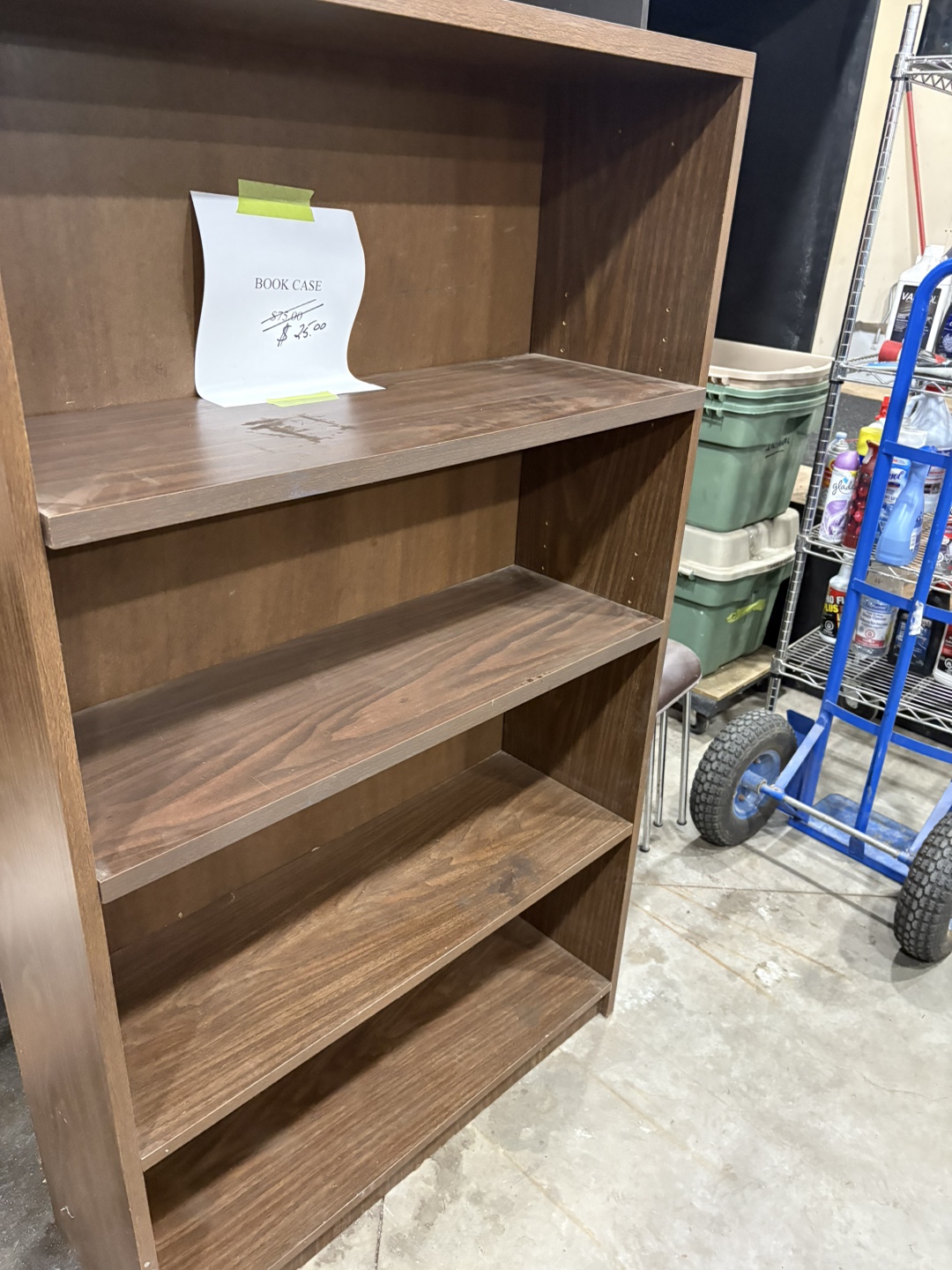 Wooden Bookcase - photo 2