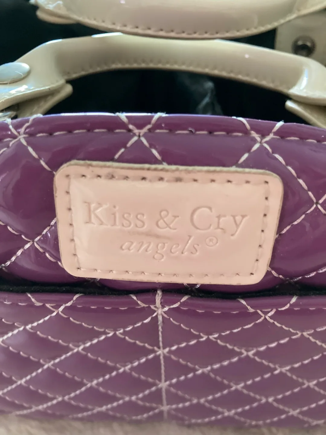Kiss & Cry angels Handbag / skaters tote bag thumbnail