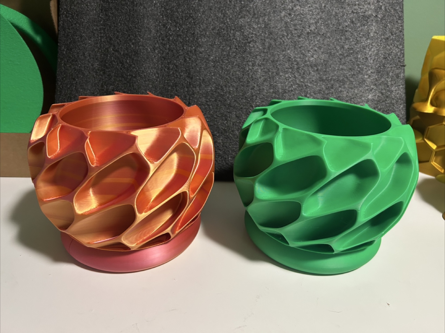Unique 3D Printed Planter Pots