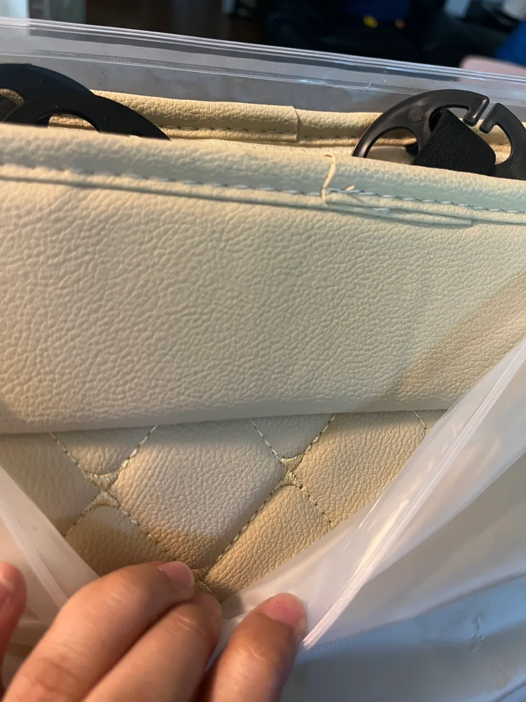 Beige Car Seat Cushion image indicator(8)