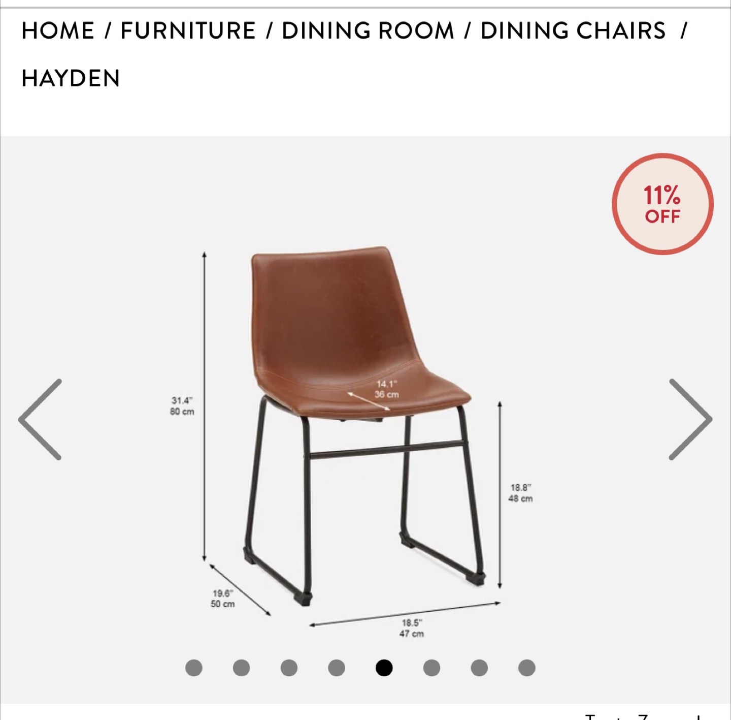 Structube dining table set - photo 5