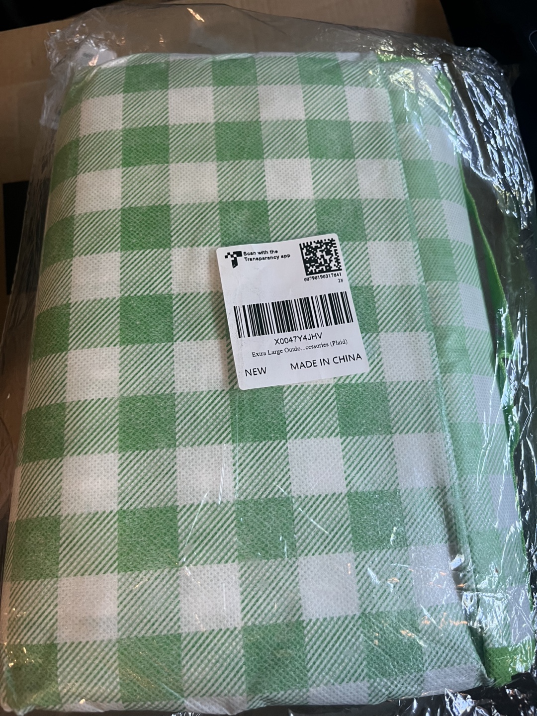 Picnic Blanket - Extra Large, Plaid Pattern - photo 2