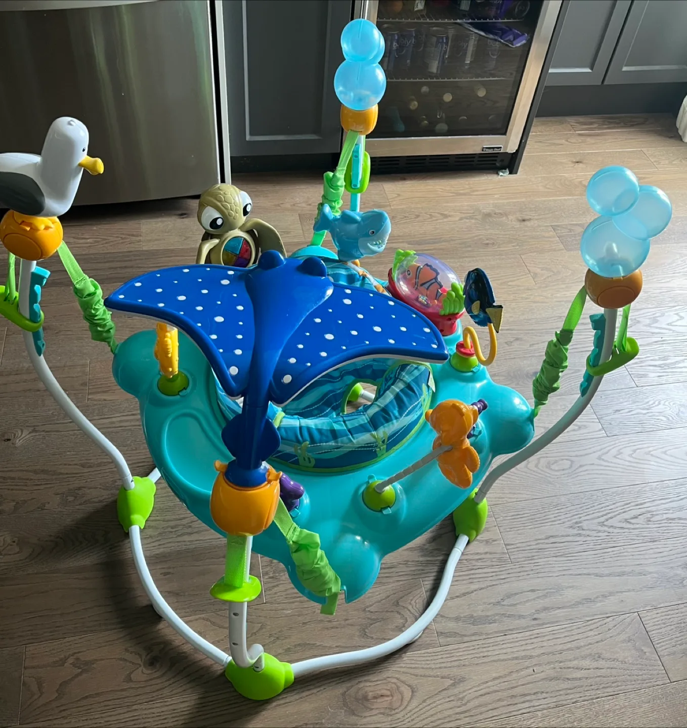 Bright Starts Disney Baby Finding Nemo Baby Centre Jumper thumbnail
