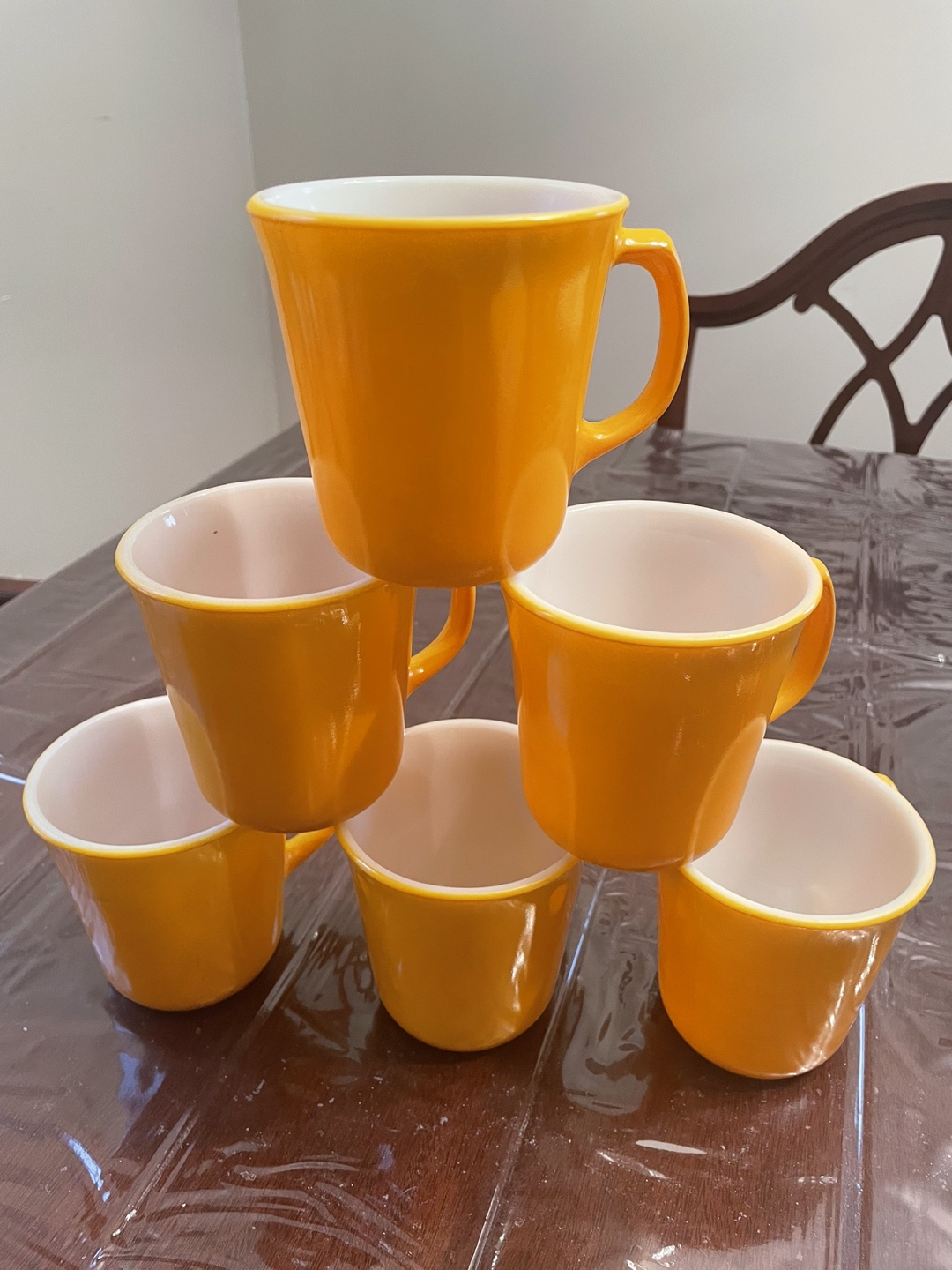Vintage Corning Ware Mugs Set of 6
