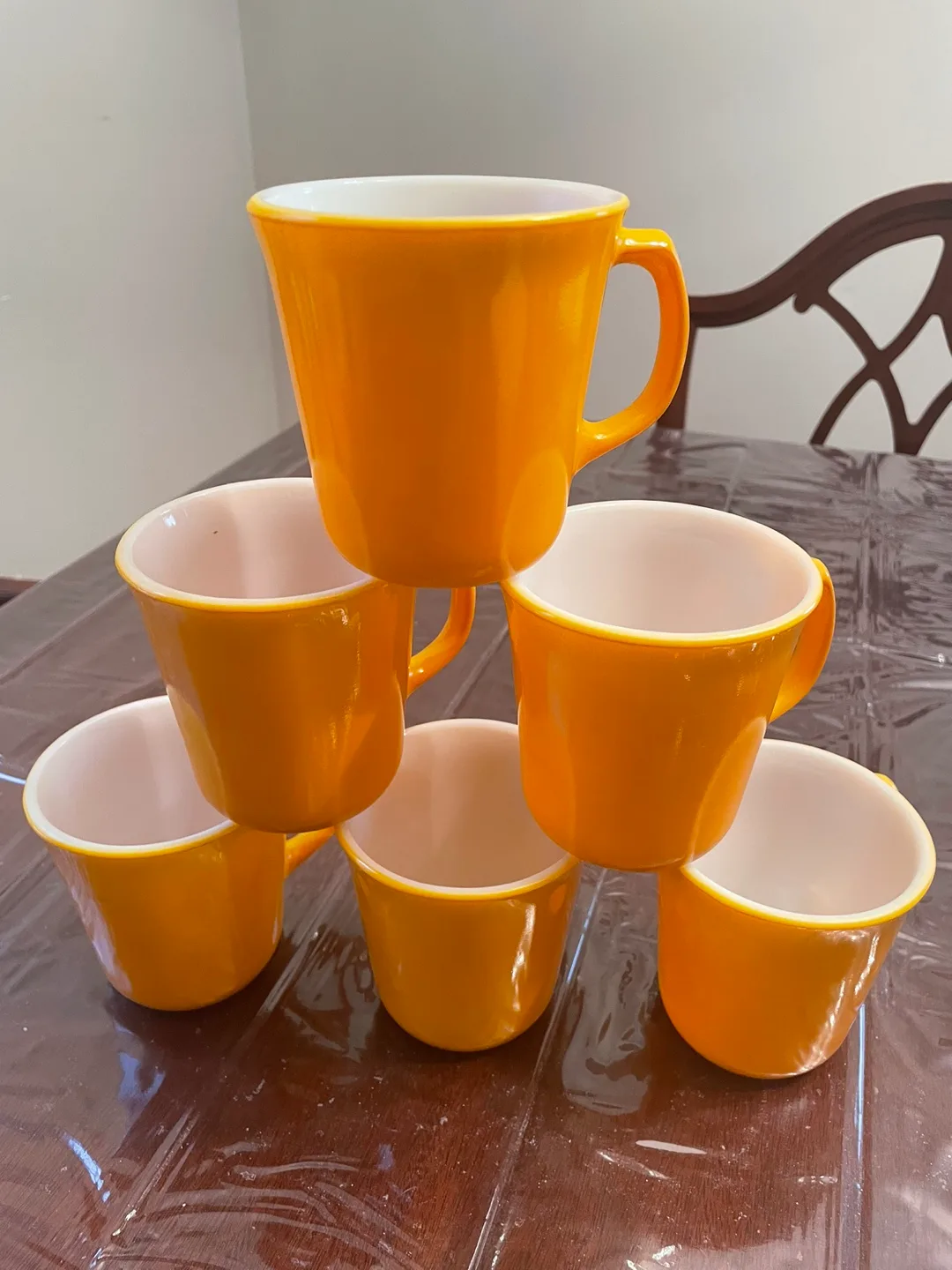 Vintage Corning Ware Mugs Set of 6 thumbnail