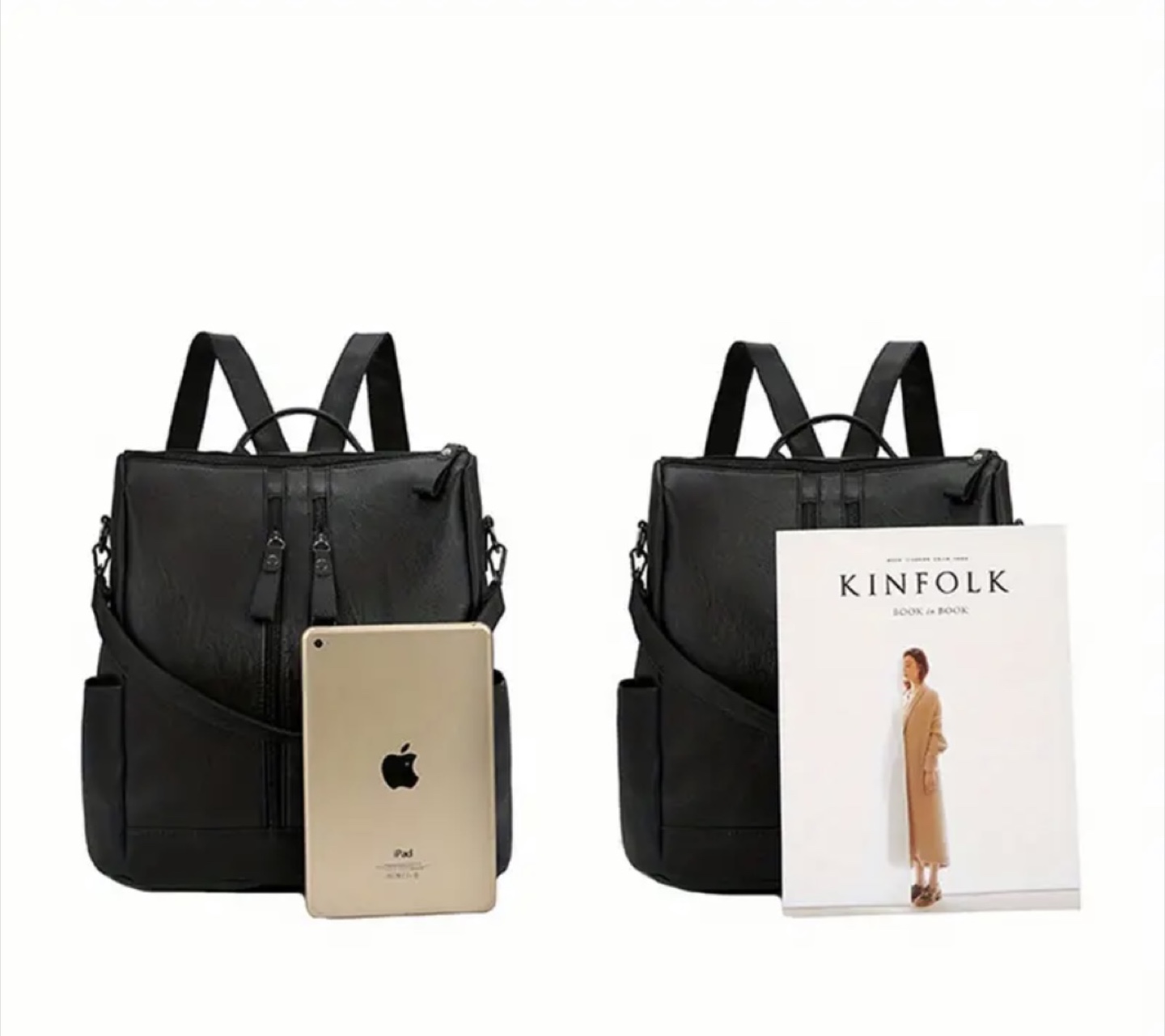Black Backpack Purse - photo 5