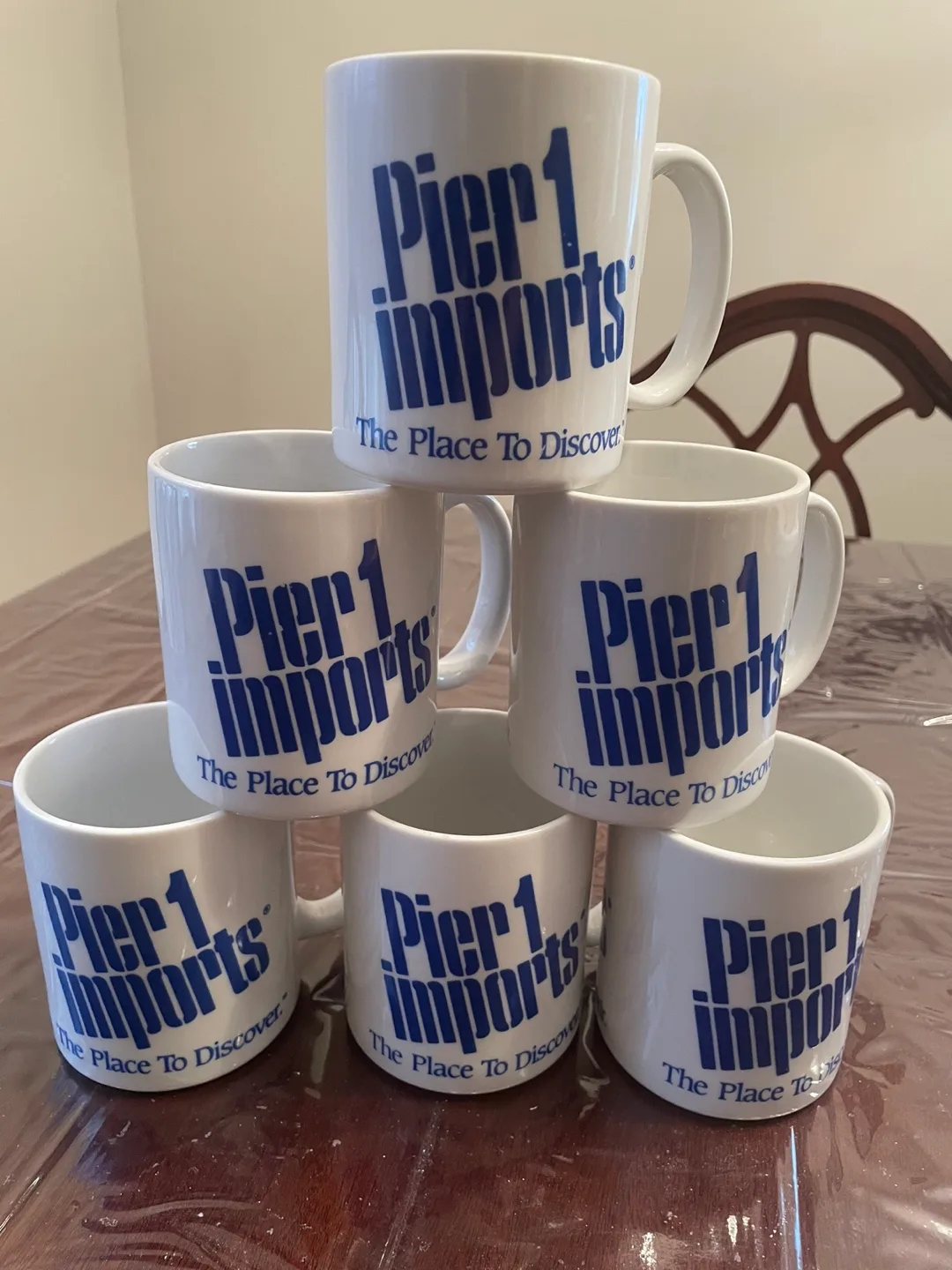 Pier 1 Imports Mugs - Set of 6 thumbnail