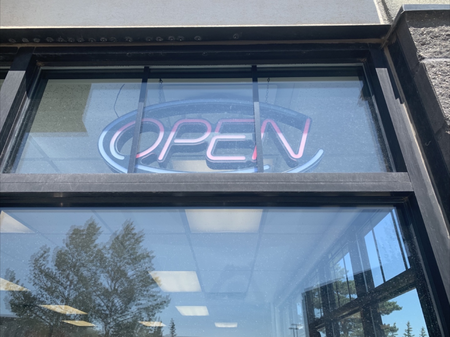 Open Neon Sign - photo 3