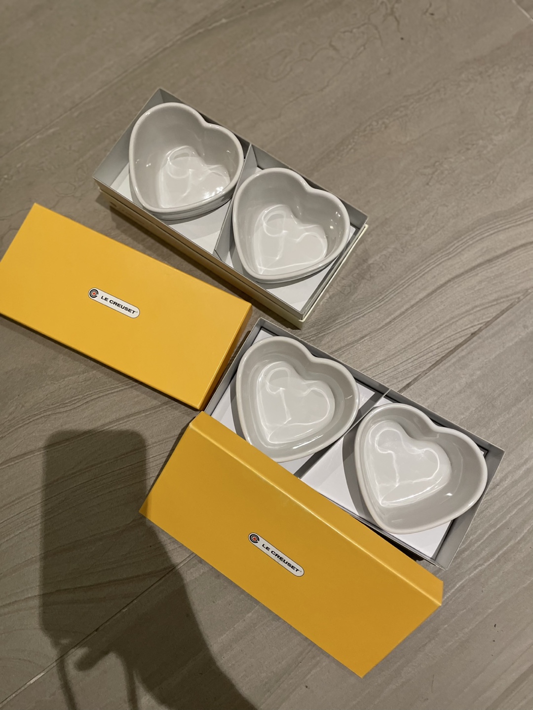 Le Creuset Heart Shaped Ramekin Sets