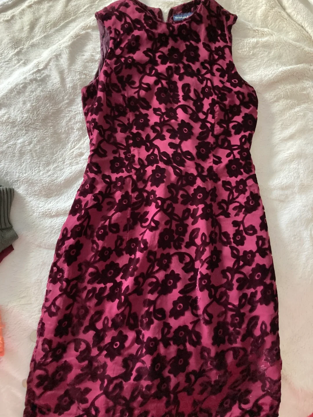 Tristan & Iseut Floral Dress lady size 8 thumbnail