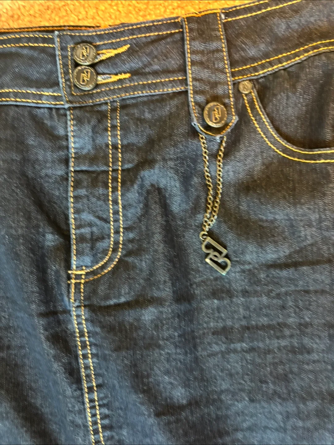 Bisou Bisou Denim Skirt image indicator(4)