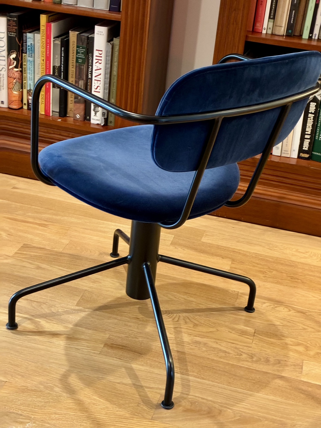 CB2 Velvet Office Chair - photo 3