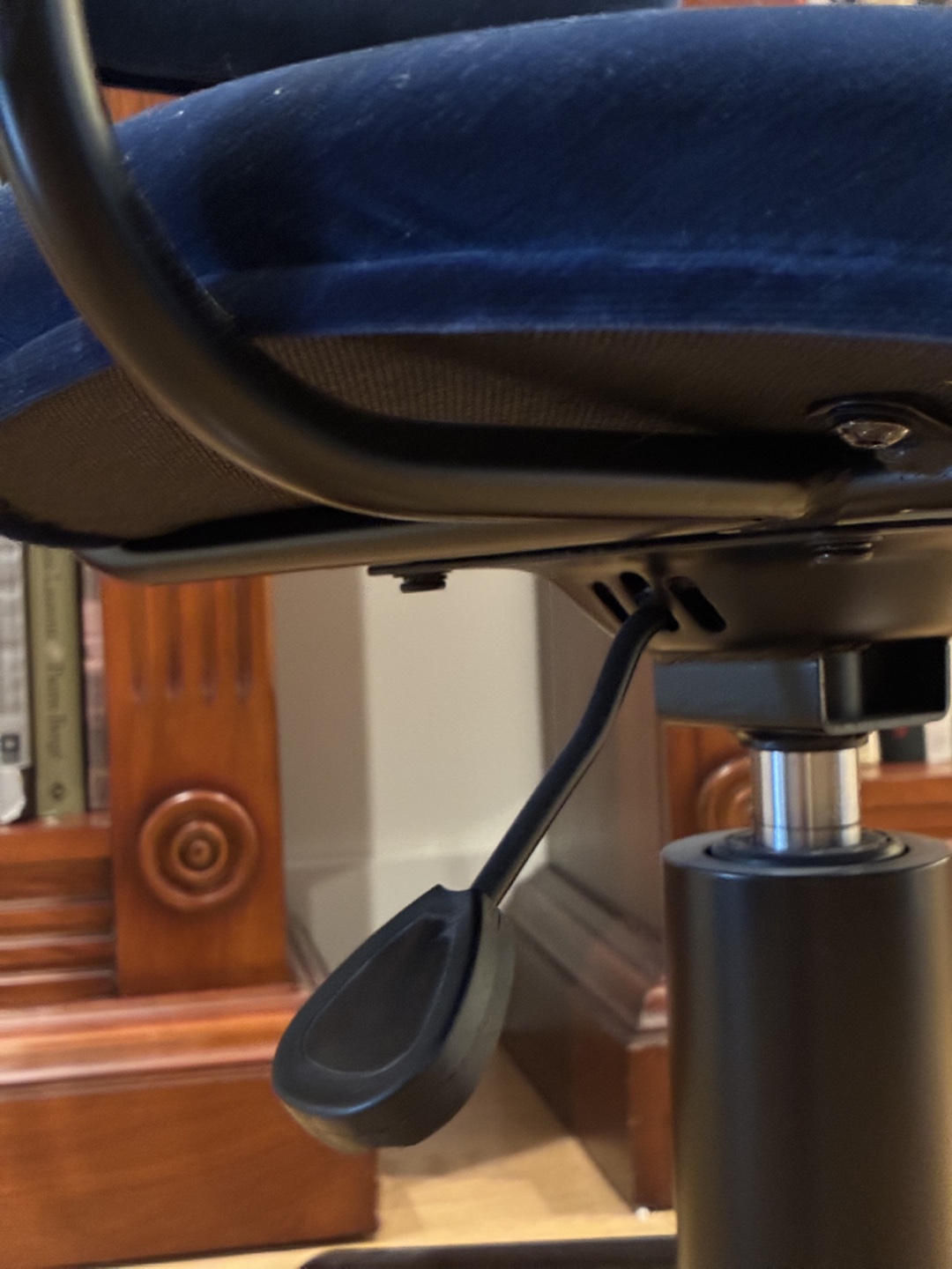 CB2 Velvet Office Chair - photo 4