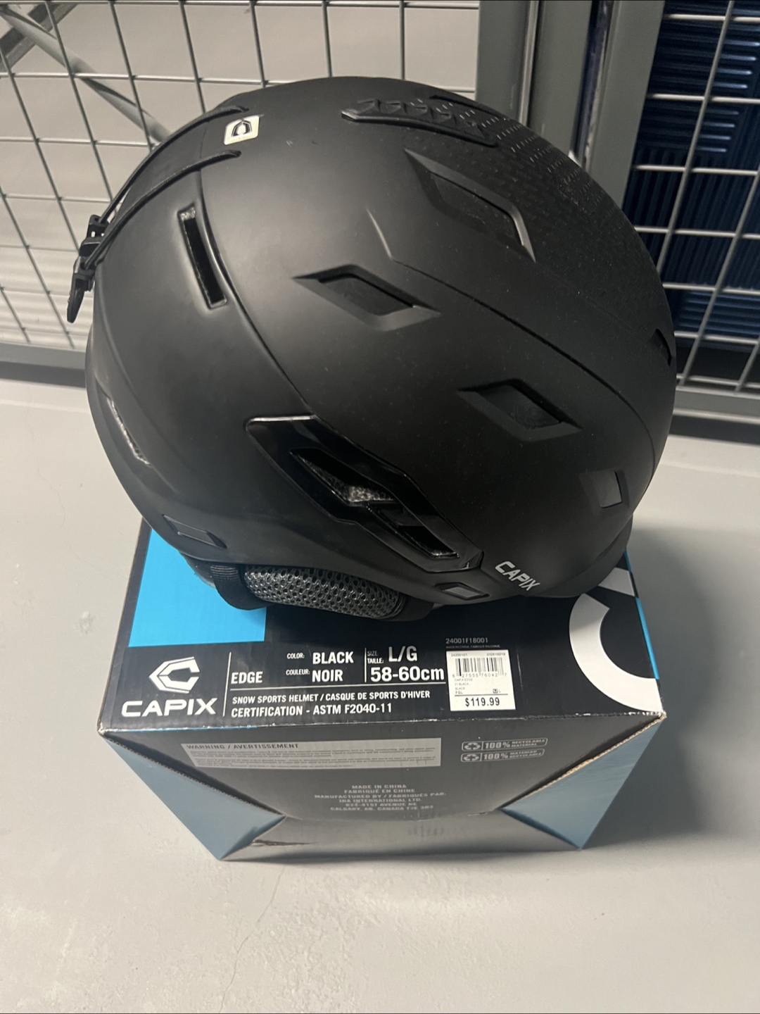 Capix Edge Snow Sports Helmet - L/G