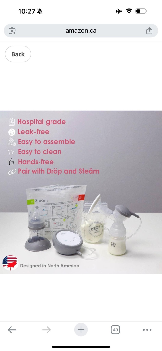bblüv FLöw Portable Electric Breast Pump - photo 5