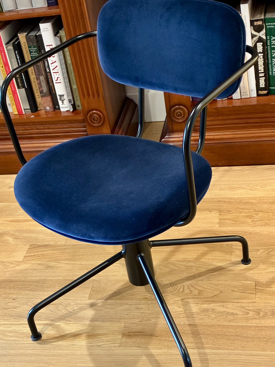 CB2 Velvet Office Chair - photo 5