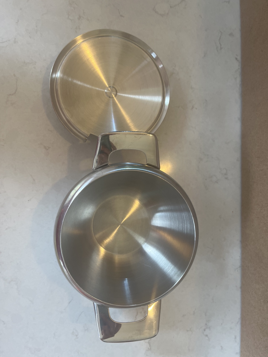Sugar Bowl with Tray, Aloe (Stainless Steel) - photo 3