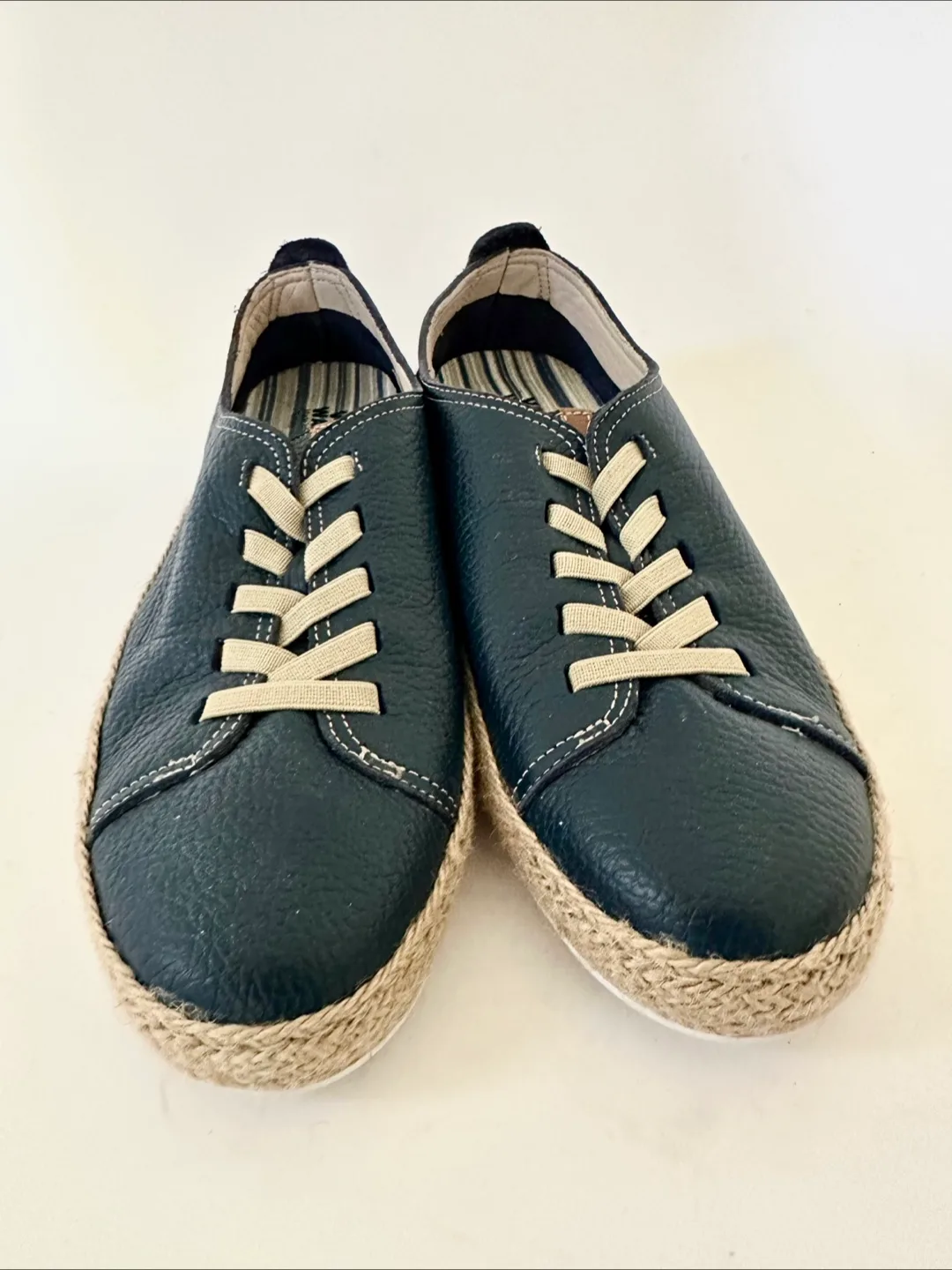 Volks Walkers Navy Espadrille Sneakers size 10 thumbnail