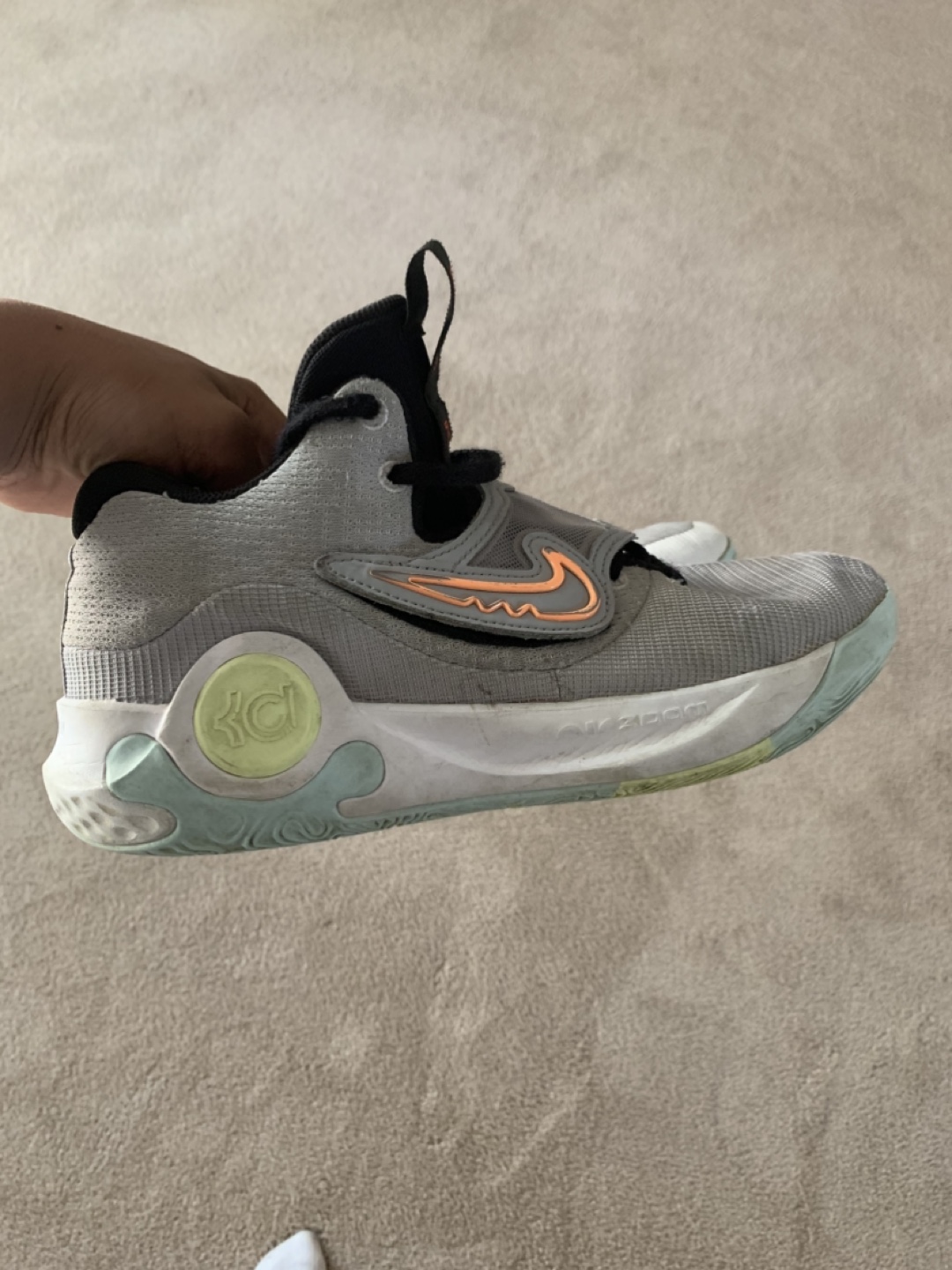 Nike KD basketball shoes size 9.5