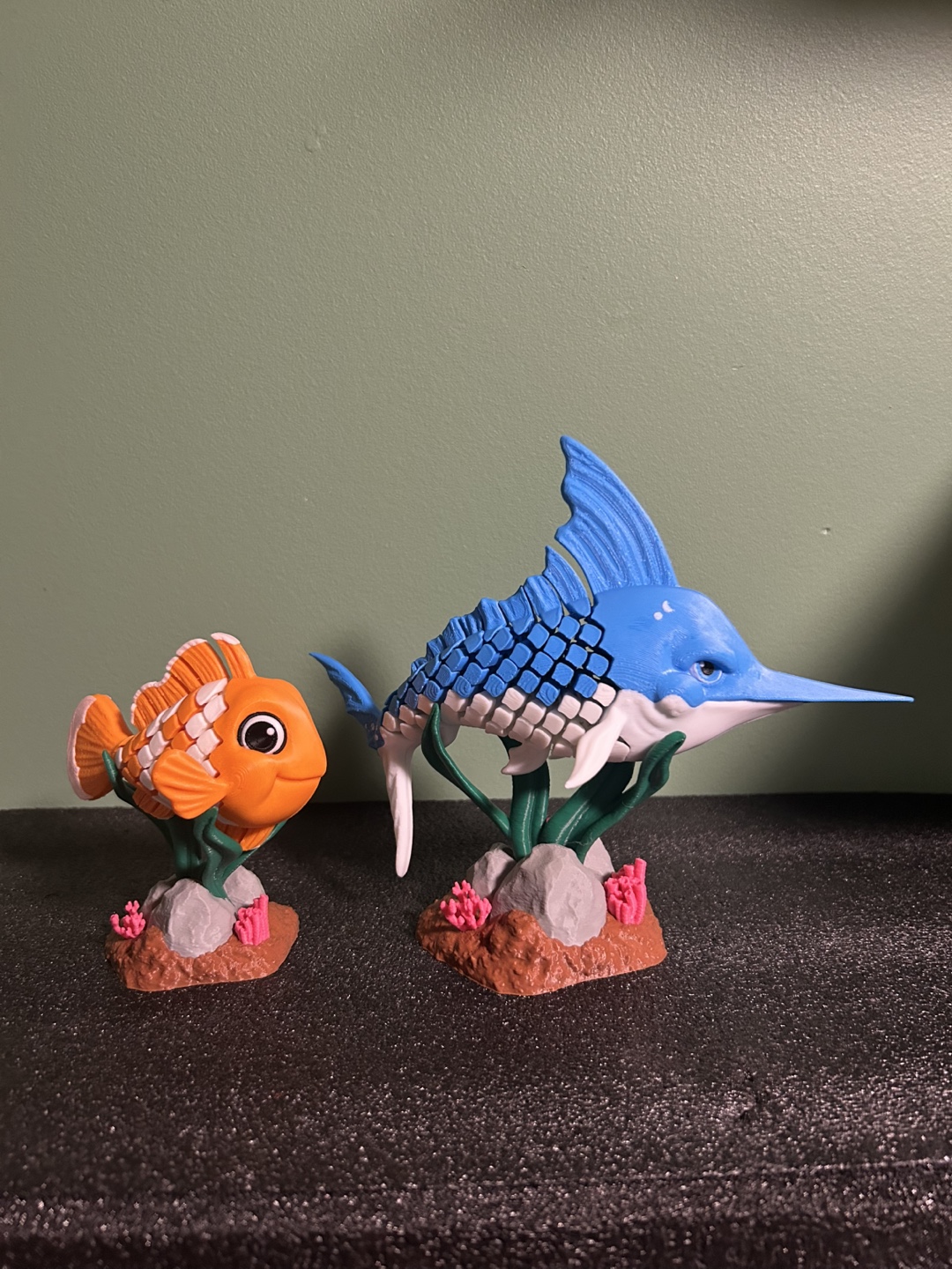 Decorative Fish Figurines 💚
