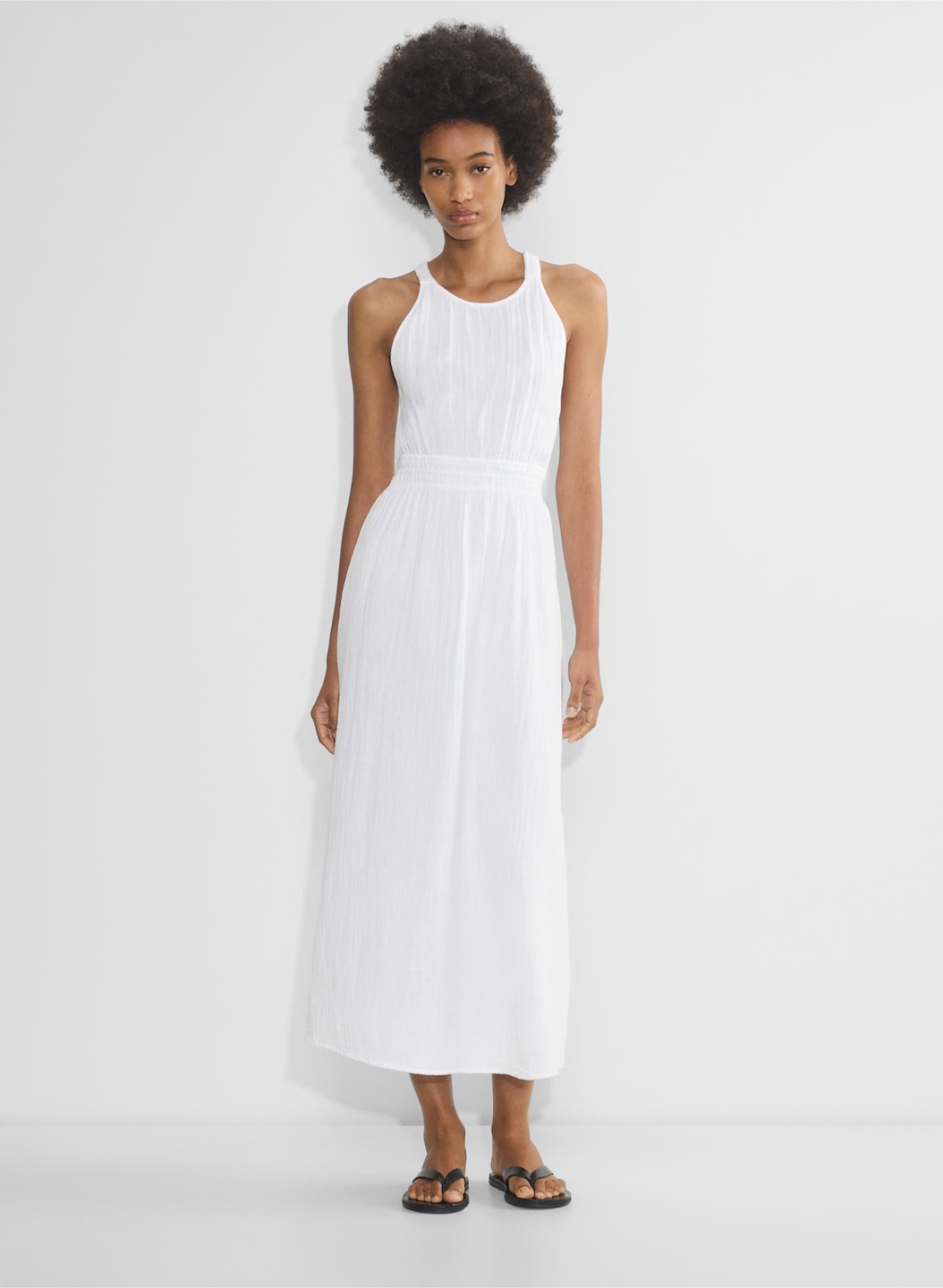 Aritzia Aries White Maxi Dress - photo 5
