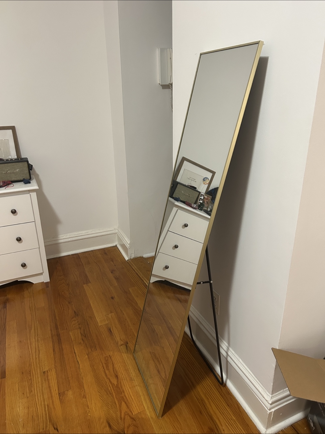 Full Length Mirror with Gold Frame - photo 2