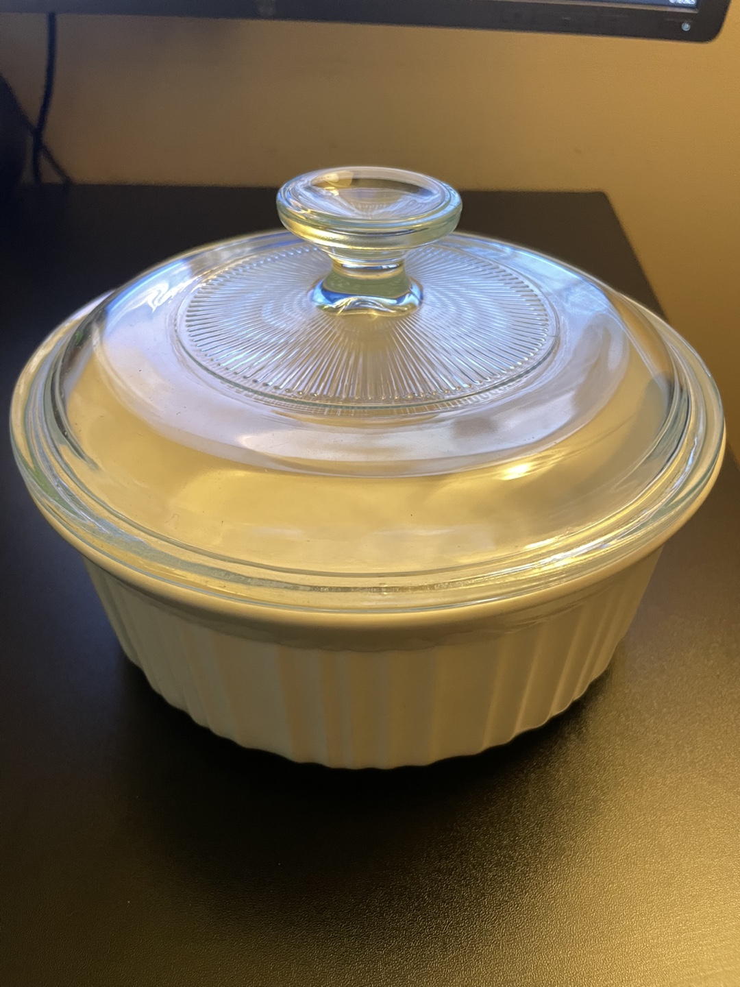 Corningware French White Casserole Dish with Lid - photo 2