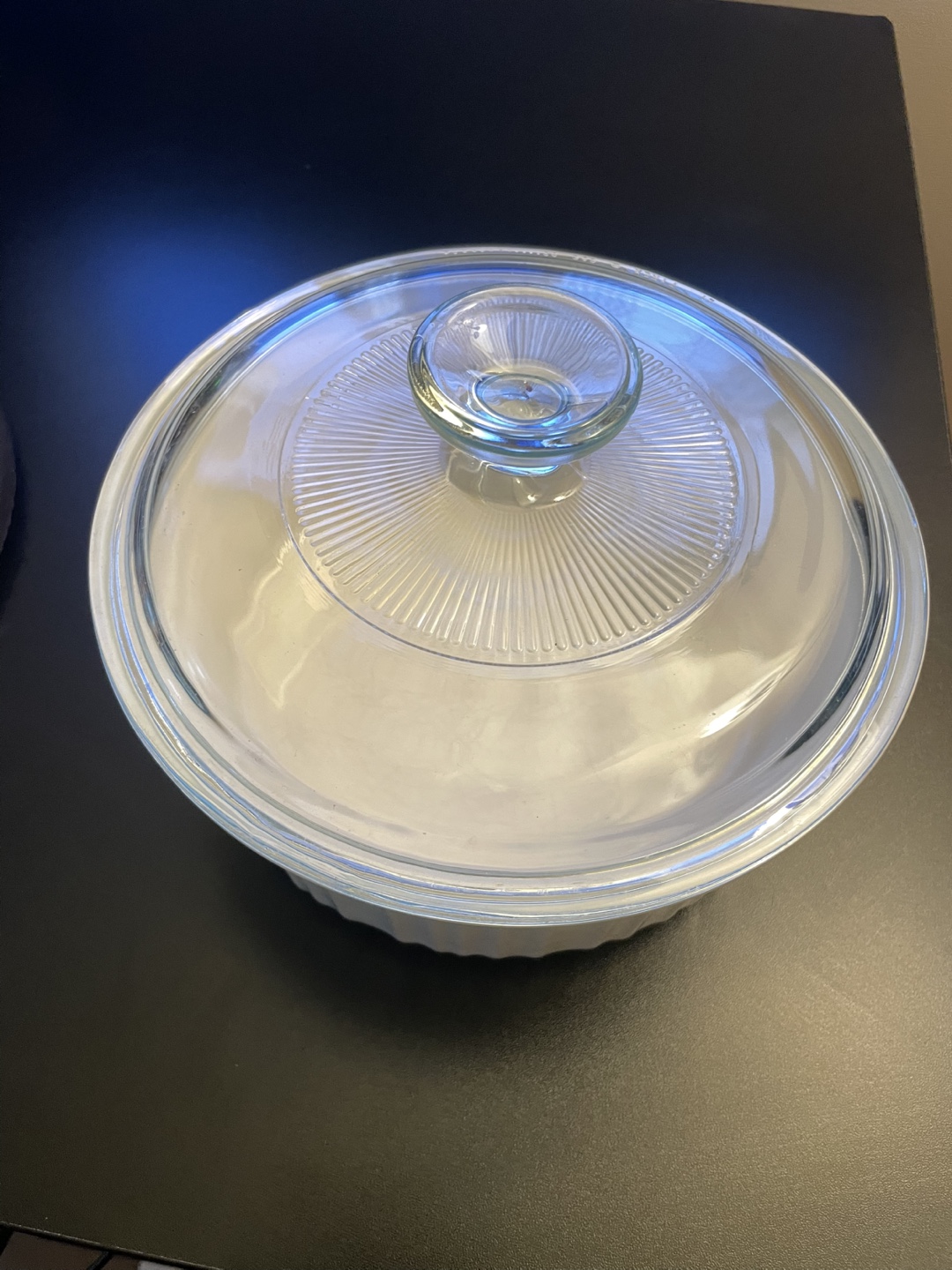 Corningware French White Casserole Dish with Lid