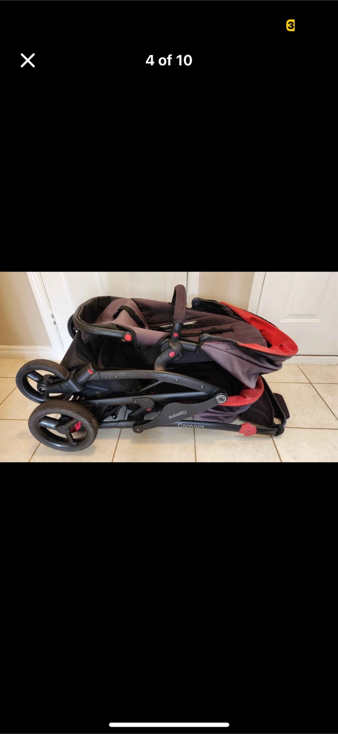 Double Stroller - Compact Folding - photo 2
