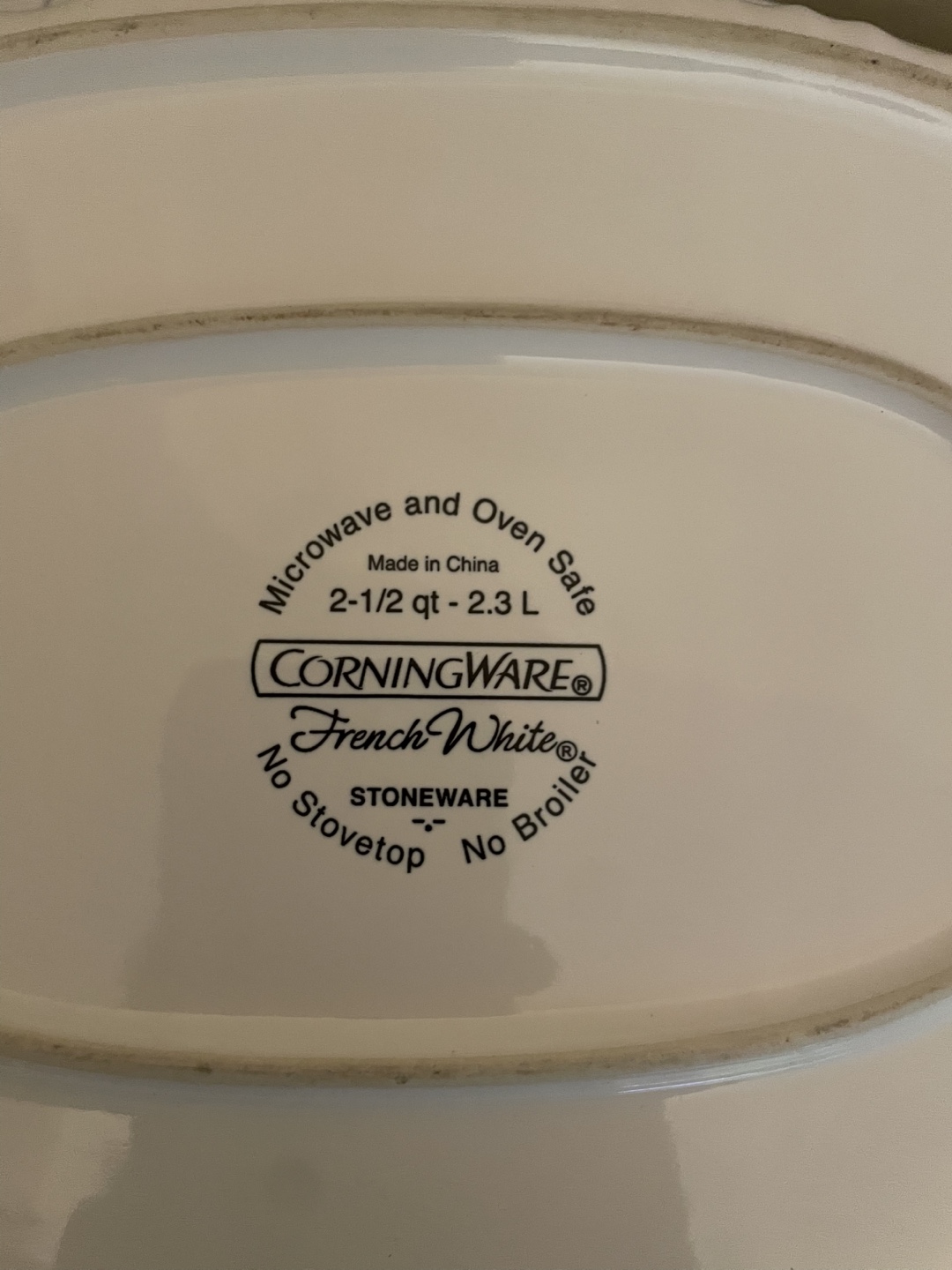 Corningware French White Baking Dish with Lid - photo 3